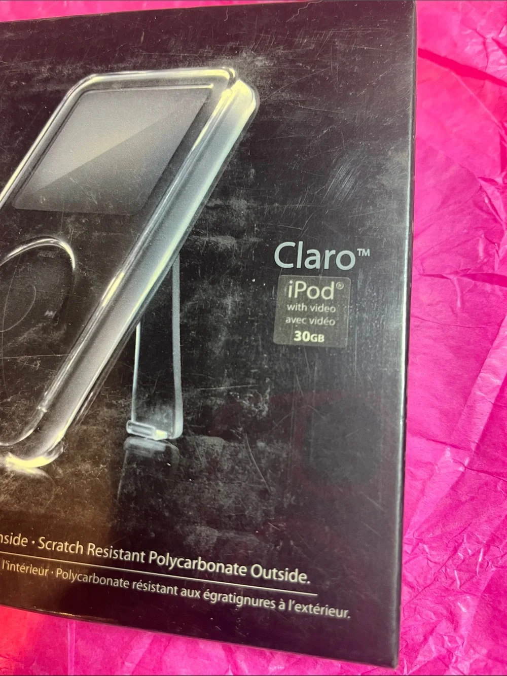 Skin Claro Clear Protective Case for iPod Classic 30GB Video 5thGen NRFB Sealed